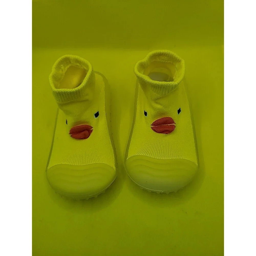 Toddler Shoes Boys And Girls Baby Floor Socks Cartoon Duck Non Slip Comfortable